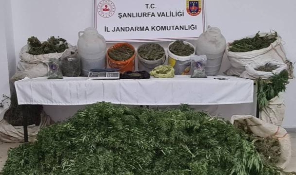 Şanlıurfa'da tarihi eser ile uyuşturucu ele geçirildi