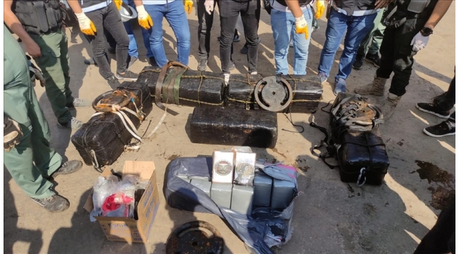 Tekirdağ Limanı'nda 242 kilogram kokain ele geçirildi