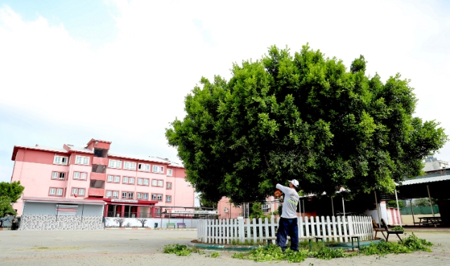 Yüreğir'de okullar yeni eğitim dönemine hazırlanıyor