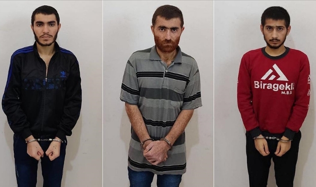3 terörist Suriye'nin kuzeyinde silahlarıyla yakaladı