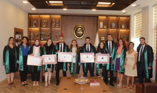 39 Avukat Hukuk Dünyasına Katıldı