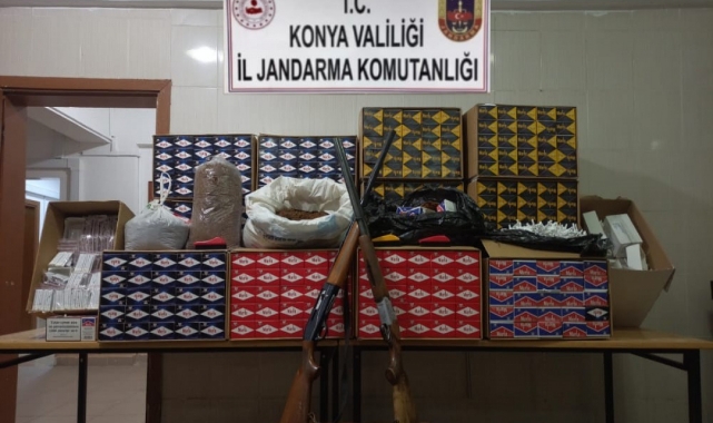 70 bin 200 boş makaron ele geçirildi