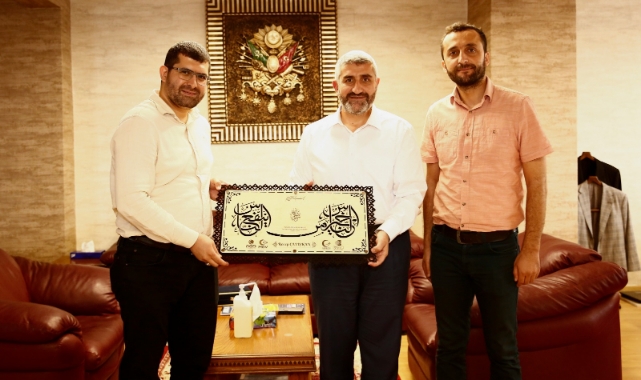 AGD ve ESAM Başkanları Çalışkan'ı Ziyaret Etti