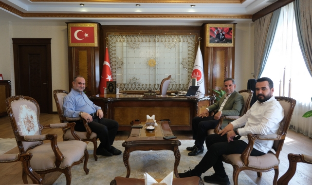 Ahmet Zenbilci, Müftü Taşçı'yı Ziyaret Etti