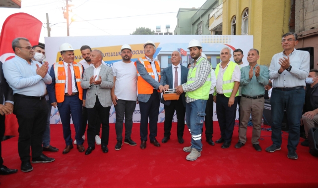 Büyükşehir-SASA iş birliği ile yapılacak 4 kreşten ikincisinin temeli atıldı