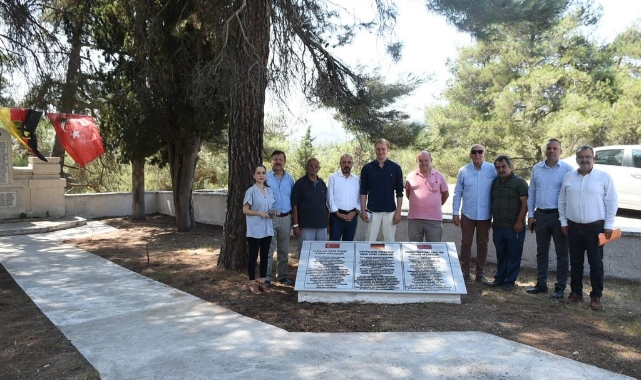 Çamalan’daki Tarihi ALMAN MEZARLIĞI’nın Restorasyonu Yapıldı