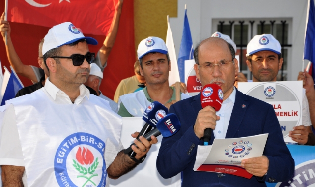 Eğitim-Bir-Sen, Çalışanlarının Sorunları için Meydanlarda