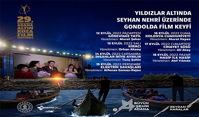 ''Gondolda Sinema'' Keyfi Bugün Başlıyor
