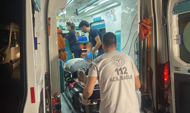 Hırsızlık için girdiği evde, kazaya kurban oldu