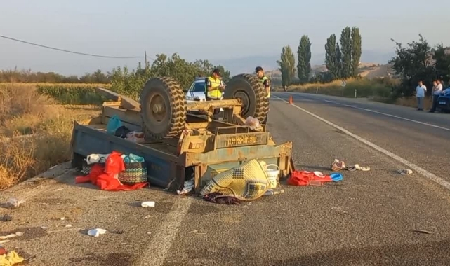 Korkunç kaza: 1 ölü, 13 yaralı