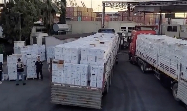 Mersin'de Kaçak İçki Operasyonu