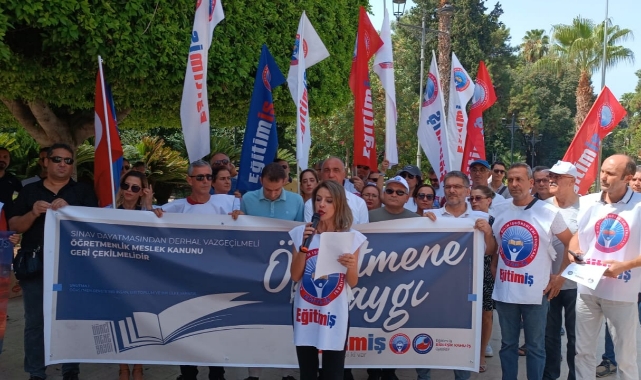 ‘ÖĞRETMEN BİTERSE, GELECEK BİTER!’