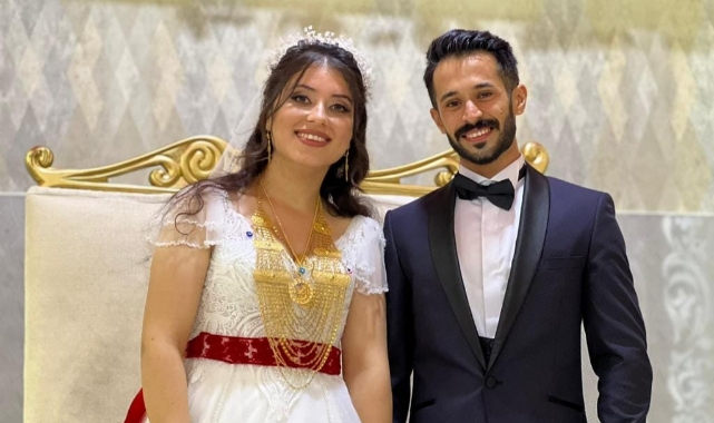 Rojda öğretmen Kızıltepe’ye gelin gitti
