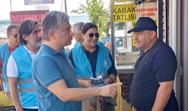 Sadullah Kısacık, Karataş'ta Esnafı Ziyaret Etti