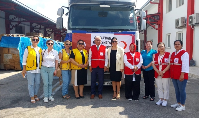 Türk Kızılay'ı Ukrayna'ya el uzatmaya devam ediyor