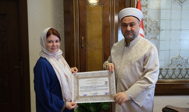 Ukrayna'lı Hanna, İslam'ı Seçti