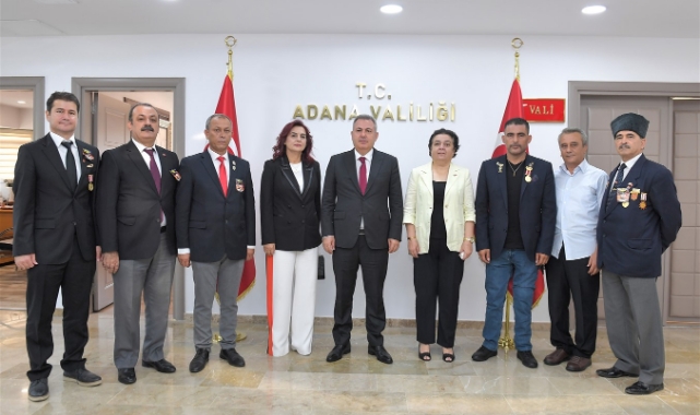 Vali Elban’a ‘Gaziler Günü’ Ziyareti