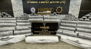1 ton 580 kilogram marihuana ele geçirildi