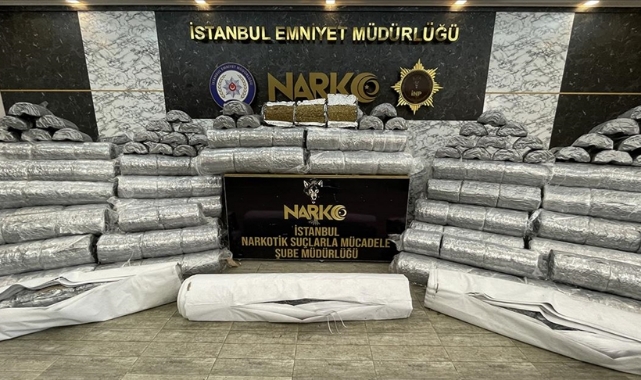1 ton 580 kilogram marihuana ele geçirildi