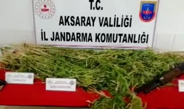 10 kilogram esrar ele geçirildi