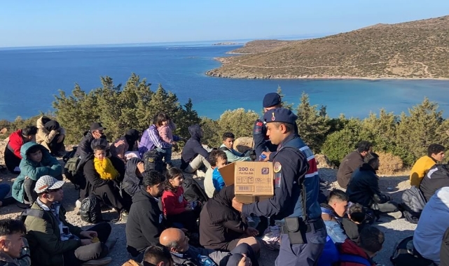 107 düzensiz göçmen yakalandı