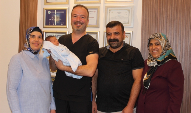 16 yıllık bebek hayali  gerçeğe dönüştü