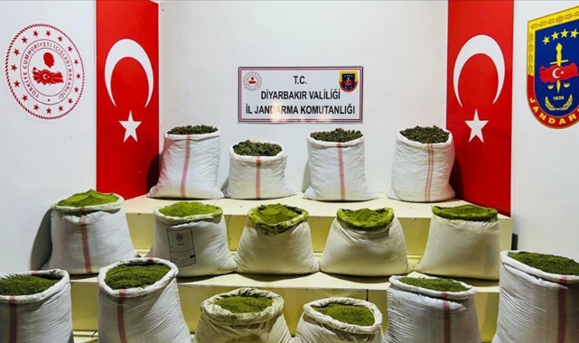 565 kilogram uyuşturucu ele geçirildi