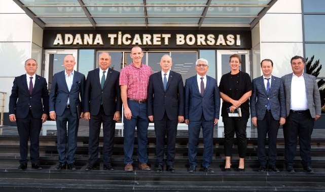 ABD Tarım Konsolosu Francom ATB’yi ziyaret etti
