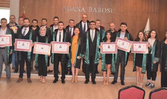 Adana Baro'sunda Ruhsat Töreni