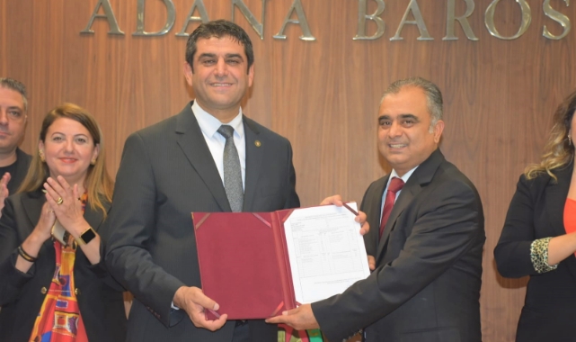 Adana Barosunda Mazbata Töreni