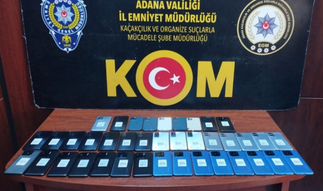 Adana'da kaçakçılık operasyonu