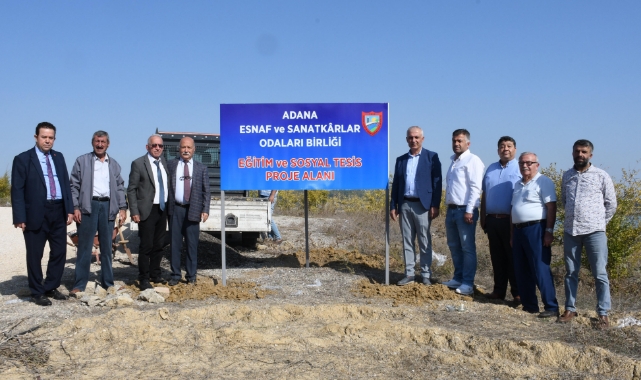 Adana ESOB'tan ''Sosyal Tesis'' Projesi