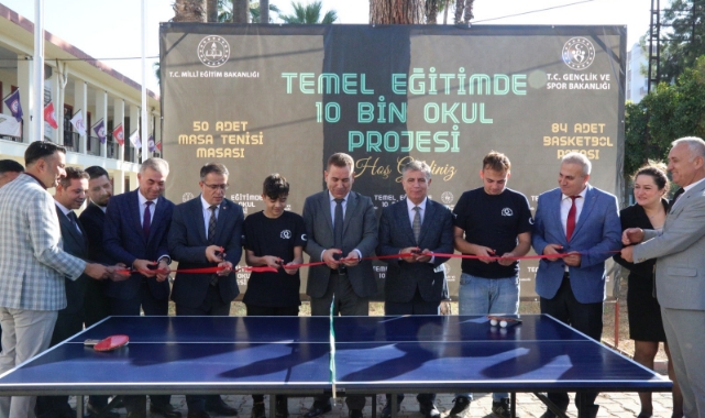 Adana GSB'den “Temel Eğitimde 10000 Okul” Projesi
