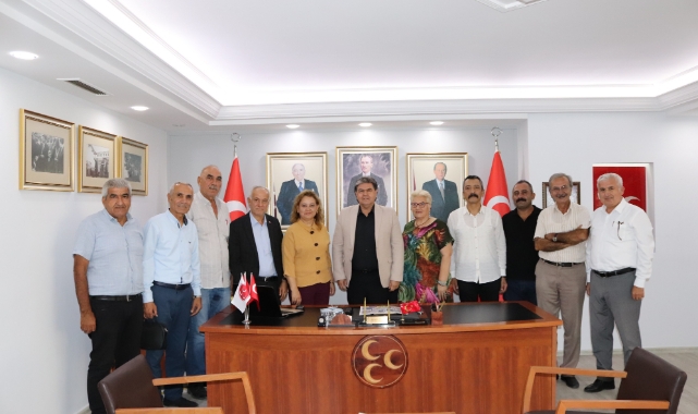 Avşarlar Derneği’nden Avcı’ya ziyaret
