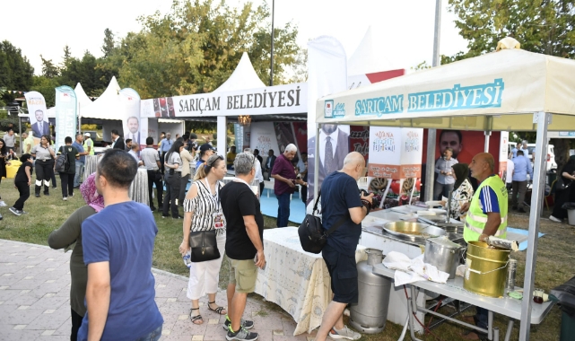 Festivalin En Renkli Standı Sarıçam Oldu