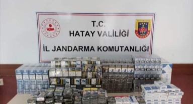 Kaçak 1132 paket sigara ele geçirildi