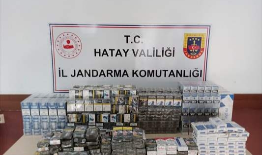 Kaçak 1132 paket sigara ele geçirildi