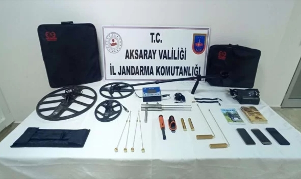 Kaçak kazıya suçüstü