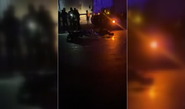 Kamyon ile motosiklet çarpıştı: 1 ölü, 1 yaralı
