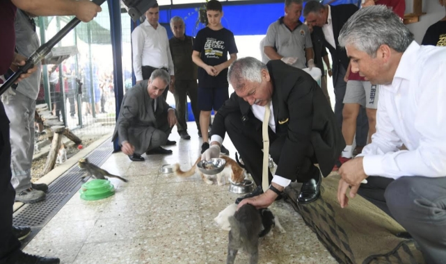 Karalar'dan Sokak Hayvanları Bakımevi’ne Ziyaret