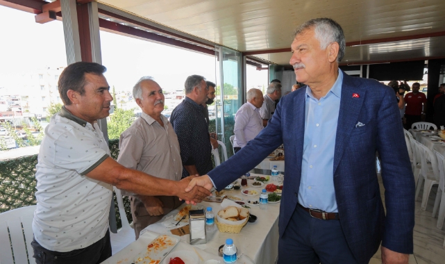 Karalar, Sarıçam ve Ceyhan’da muhtarlarla buluştu