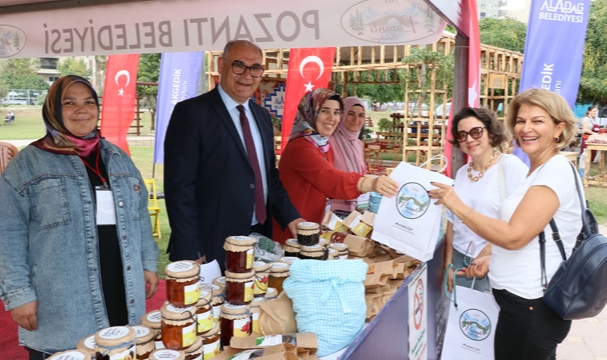 Organik ürünler büyük ilgi gördü