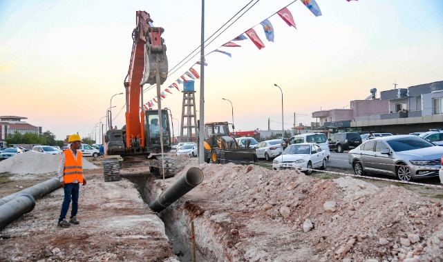 Sarıçam'da 3 dev yatırımın temeli atıldı