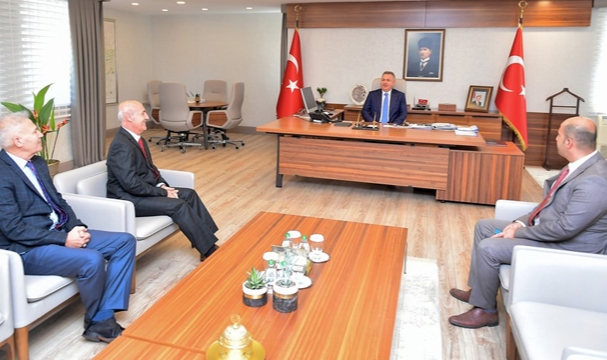 Sarraf, Vali Elban’ı ziyaret etti