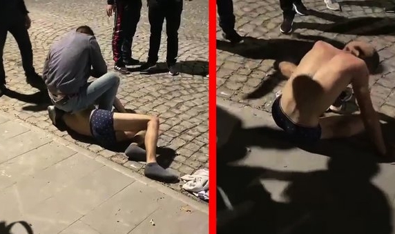 Taciz ettiği kızın abileri tarafından ölesiye darp edildi