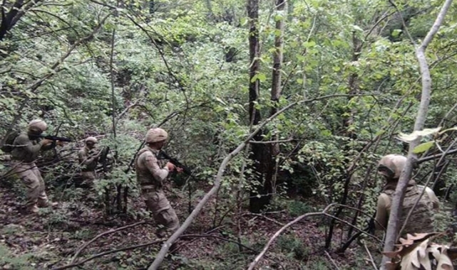 Teröristlere ait yaşam malzemeleri bulundu