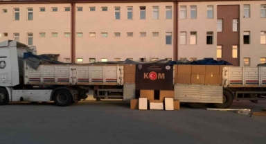 3 milyon 100 bin kaçak sigara ele geçirildi