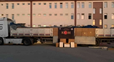 3 milyon 100 bin kaçak sigara ele geçirildi