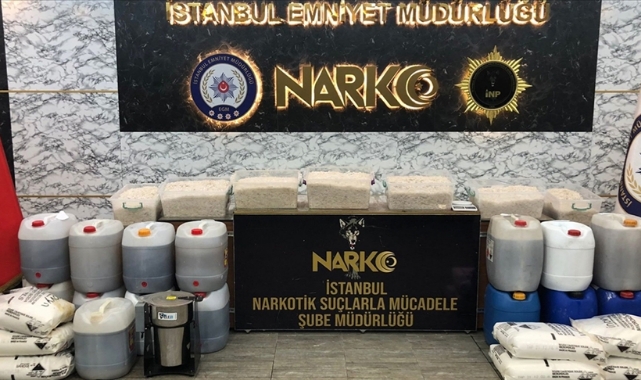500 kilo 750 gram metamfetamin ele geçirildi