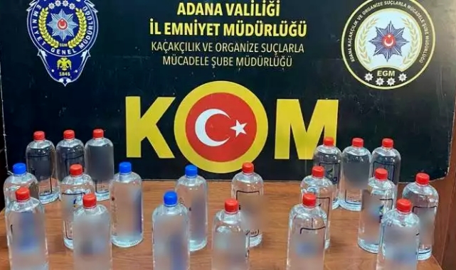 660 litre sahte içki ele geçirildi